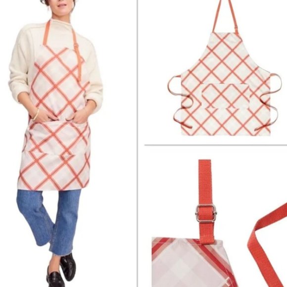 Sewing Down South - Cooking Apron in Perfectly Plaid - Brand New - Picture 2 of 7